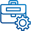 document and gear icon